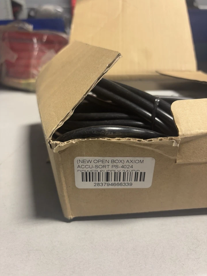 NUEVO Escáner de Código de Barras Accu-Sort Axiom 400 2L con Base y Fuente de Alimentación PS-4024 Foto 2 de 3