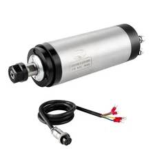 CNC Spindle Motor 220V 2.2KW 2200W Quiet Water Cooled 80mm...