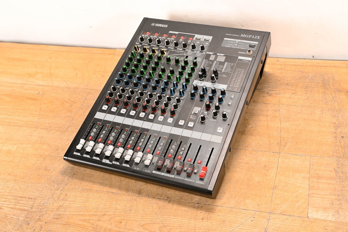 Yamaha MGP12X 12-Channel Mixer with USB and FX CG01XP8 | eBay