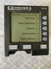 Concept2 Rowing Machine Replacement PM3 Monitor For Model A,B,C,D,RowErg