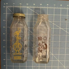 Vintage Samuel Callet Lot of 2 Goosey Gander & This Little Pig Stayed Home