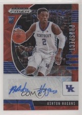 2020 Panini Prizm Draft Picks Prospect Choice Red 20/88 Ashton Hagans Auto 2r7