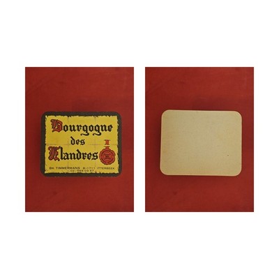 Bourgogne des Flandres Br. Timmermans Itterbeek Brewery Beer Mat Beermat