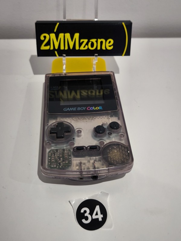 Nintendo Game Boy Color Clear Handheld System