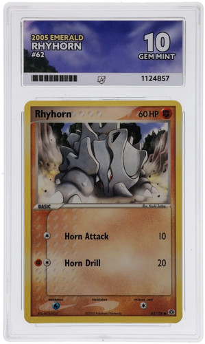 Rhyhorn graded ACE 10 for sale on eBay