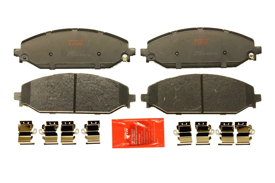 Disc Brake Pad Set for Ram 1500 2019 - 2025 TRW  Ultra TXM2179 Foto 2 de 4