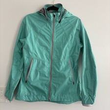 Avalanche Outdoor Apparel Weather Sheild Waterproof Shell Teal Jacket Women's M