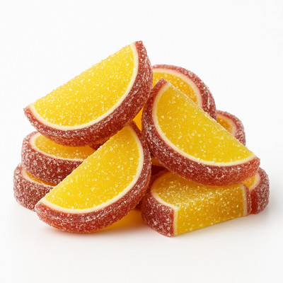 PINEAPPLE FRUIT SLICES ~ tangy gummy treat ~ Varied ~ SHIPS FREE