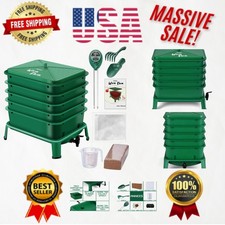 Durable 5-Tray Worm Farm Starter Kit for Efficient Indoor & Outdoor Composting