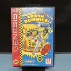 Incredible Crash  Dummies (Sega Genesis, 1993) Complete + Case + Manual