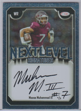 2025 Sage Next Level Signatures Blue Moose Muhammed III Auto 1/1