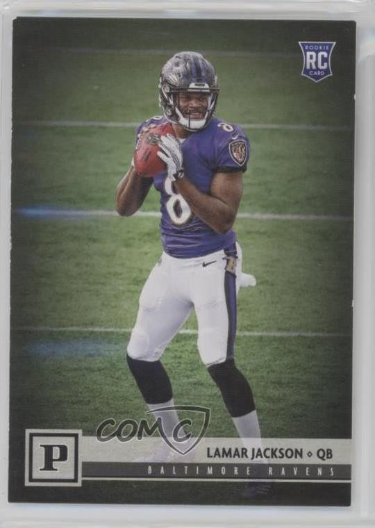 2018 Panini Rookies Lamar Jackson #309 Rookie RC 15dq