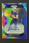 Justin Herbert 2021 Prizm #169 Silver Auto Chargers SP