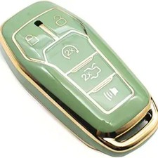 Key Fob Cover Compatible with Fusion F-150 Edge Explorer Mustang TPU Remote Keyl