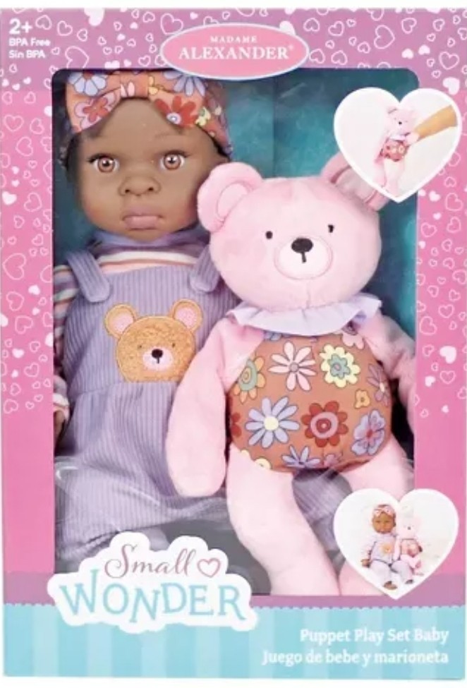 Madame Alexander 14" Small Wonder Dark Skin Tone Play Time B