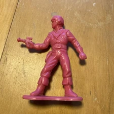 Galaxy Laser Team 5" Pink Space Patrol PVC Figure 1979 Tim Mee Toys