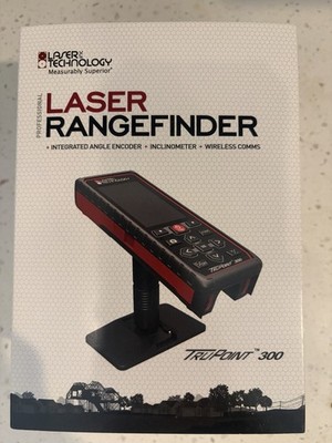 Laser Technology TruPoint 300 Laser Distance Measurer Bluetooth Angle Encoder