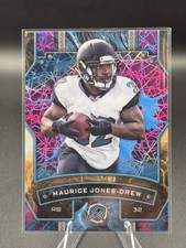 2024 Topps Resurgence - Maurice Jones-Drew #47 Sky Blue & Pink Shock Refractor