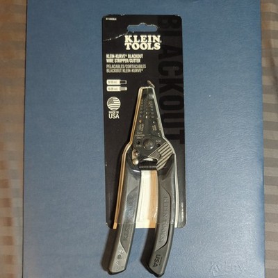 Klein Tools K11095BLK Limited Edition Kurve Blackout Wire Strippers 8-20 AWG