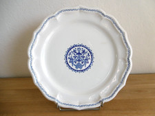 GRAND PLAT ROND FAIENCE GIEN