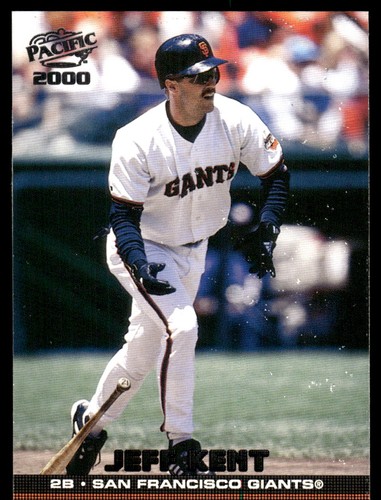 Jeff Kent 2000 Pacific #381 Giants MLB READ FREE SHIPPING AutographDen - Picture 1 of 2
