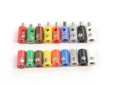 H0 Stecker Bananenstecker Zwergstecker Muffen 2,6mm | div. Farben | Modellbau