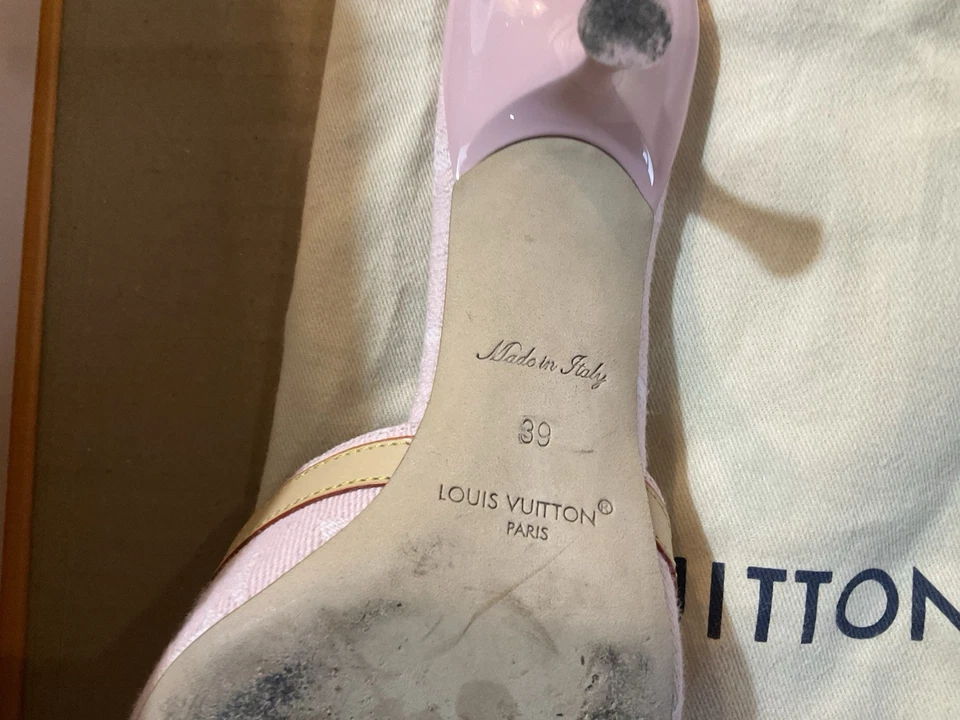 Louis Vuitton 6am Mule 5.5cm Ladies Shoes Pink 39 - Image 4 of 4