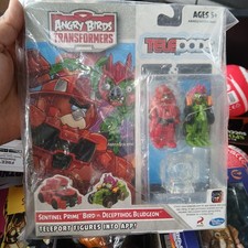 Angry Birds X Transformers Telepods Figures Sentinel Prime Vs Deceptihog Hasbro