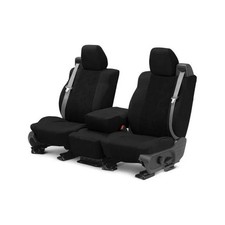 Caltrend Ma172-01sp Supersuede 1st Row Black Black Custom Seat Covers