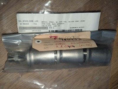 3V Cogeim 980943 Sanitary Spray Nozzle AISI 316L Stainless Steel CIP Wash S25AG0
