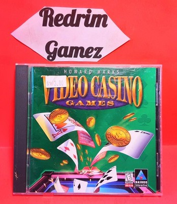 Video Casino Games COMPLETE Windows PC CD-Rom Video Games Arcade Blackjack Poker
