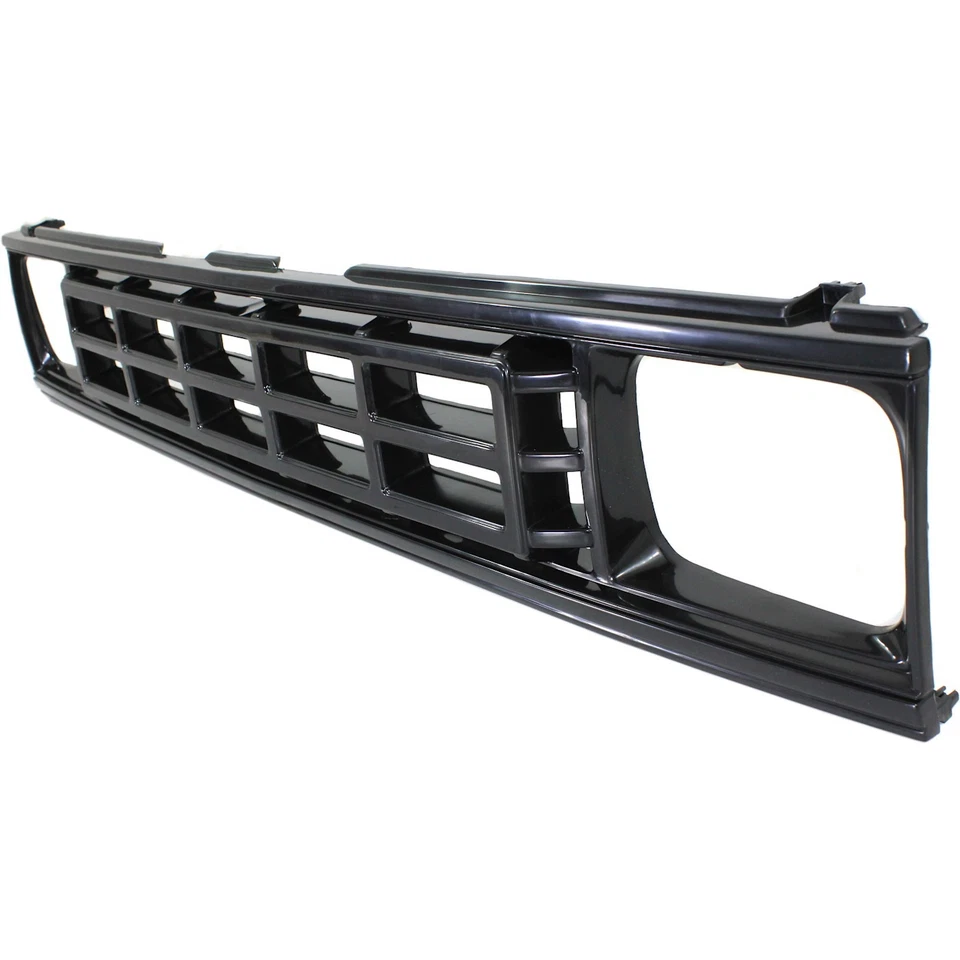 Grille For 87-93 Dodge Ram 50 87 Royal Mini Ram Black Plastic - Image 2 of 4
