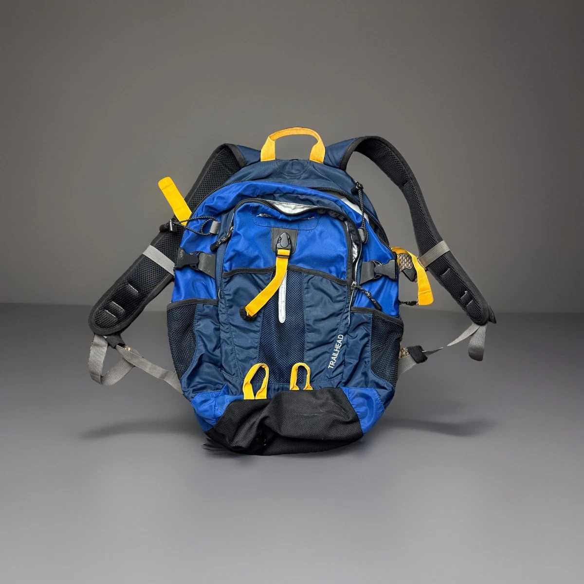 Eddie Bauer Hiking Backpack Tan Blue Black EUC #0023 Eddie Bauer M Adventurer 30L Pack main image 3