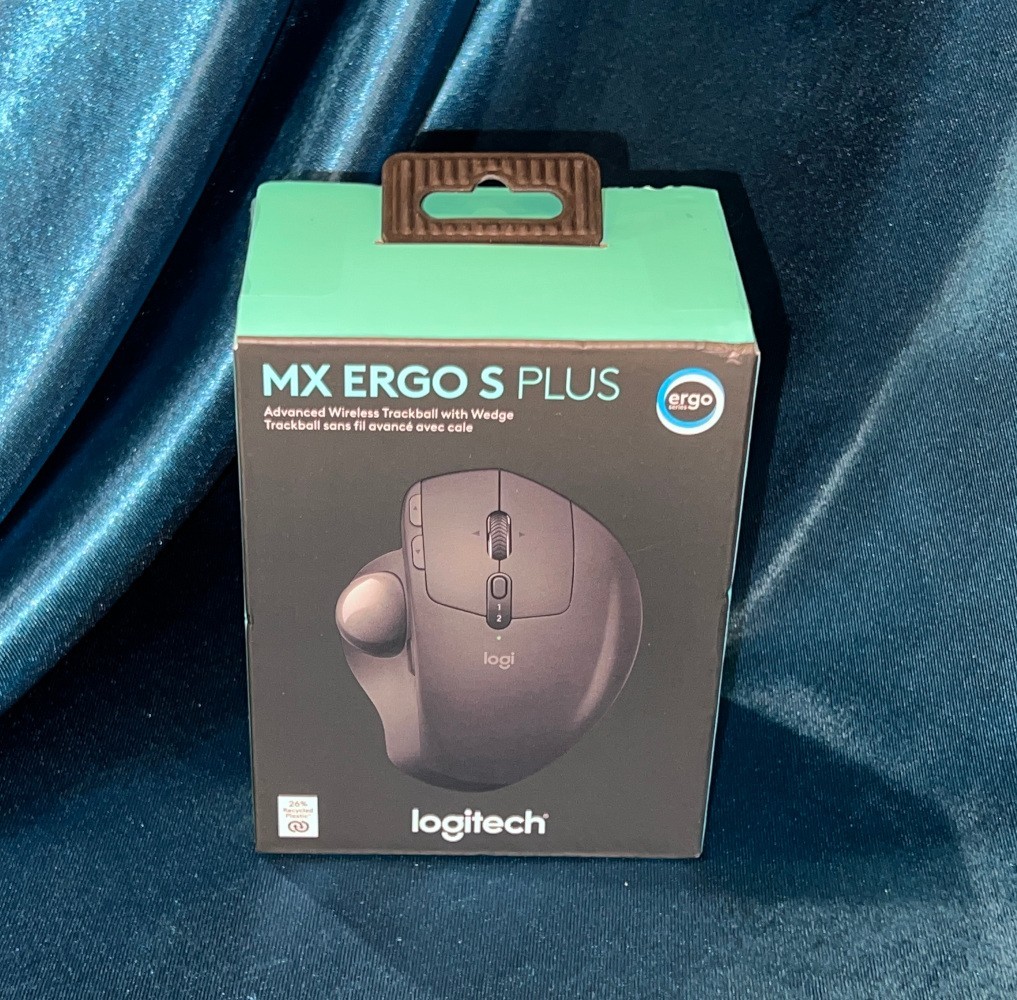 Logitech MX Ergo S Plus Advanced Wireless Ergonomic Trackball