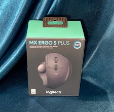 Logitech MX Ergo S Plus Wireless Trackball Mo...