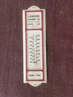 Vintage Tin Thermometer Lawson Lumber Co.  Builders Supplies Newton Kansas