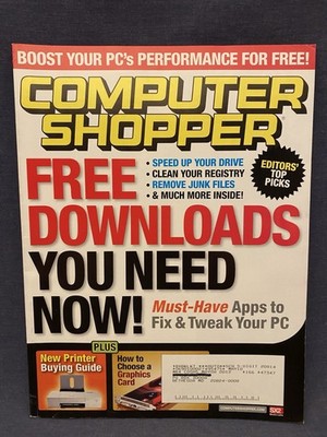 May 2008 COMPUTER SHOPPER Magazine Catalog PC Vintage Ads MacBook AirVaio XPS +