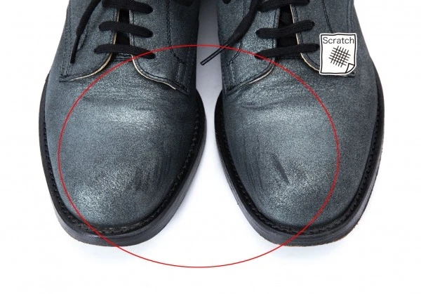 COMME des GARCONS Zapatos de Cuero Brillo Talla 23.5 (Acerca de US 6.5)(K-127958) Foto 3 de 4