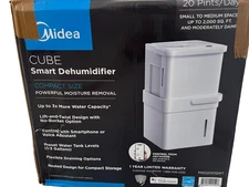 Midea Cube Smart Dehumidifier 20 Pint, Excellent!