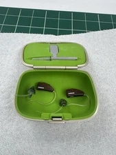 Phonak Audeo S Smart 111 Hearing Aids LEFT & RIGHT Set w/ Carrying Case - Bin JB
