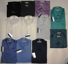 NWT Genunie GEOFFREY BEENE wrinkle free shirt, M, L, XL