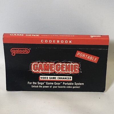 Galoob Game Genie (Sega Game Gear, 1993) Model: 7358 w/ Code