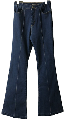 28/32 Medium Jealous Tomato Stretchy Denim Flared Bell Bottom Blue Jeans |  eBay