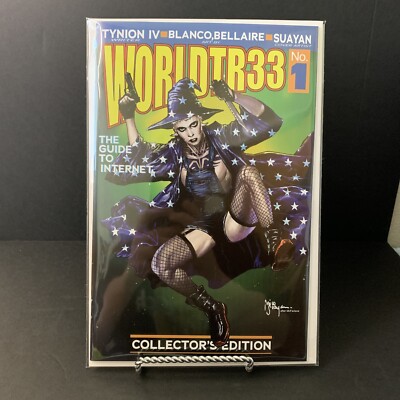 W0rldtr33 #1 Mico Suayan Exclusive Variant Wizard Magazine