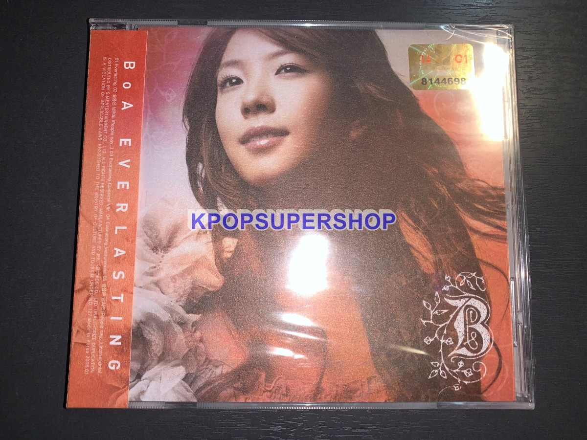 BoA Single Album Everlasting CD Booklet New Sealed Rare OOP Korea