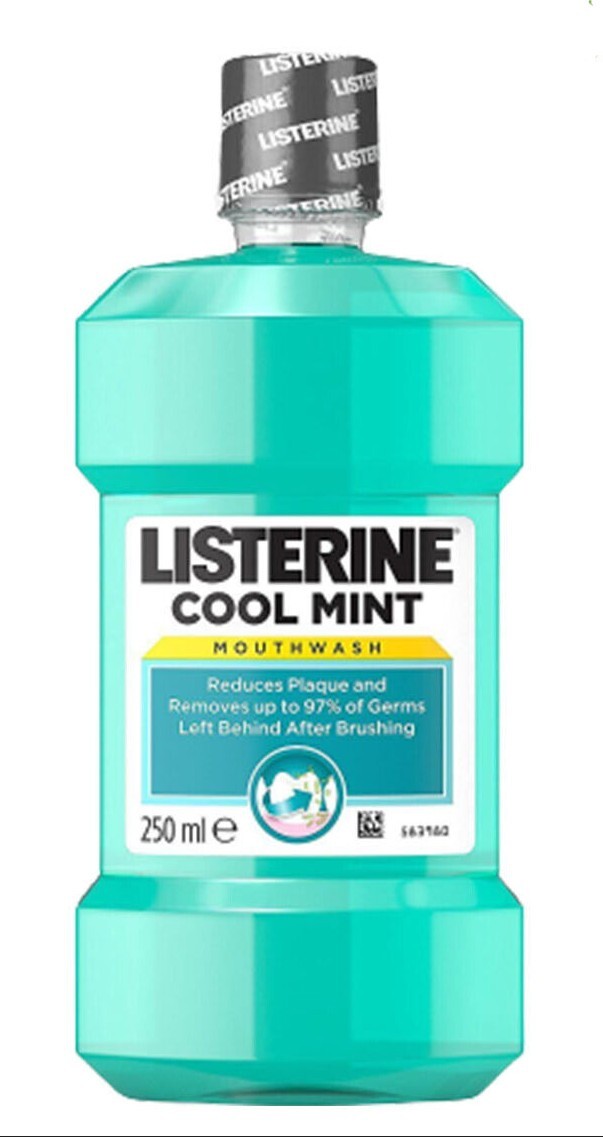 Listerine Mouthwash Cool Mint 250ml x 6 - Image 3