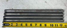 Lot of 4 3/8" x 12-1/2" GAV Pipe Nipple Schedule 40 Galvanized Steel Male Ends