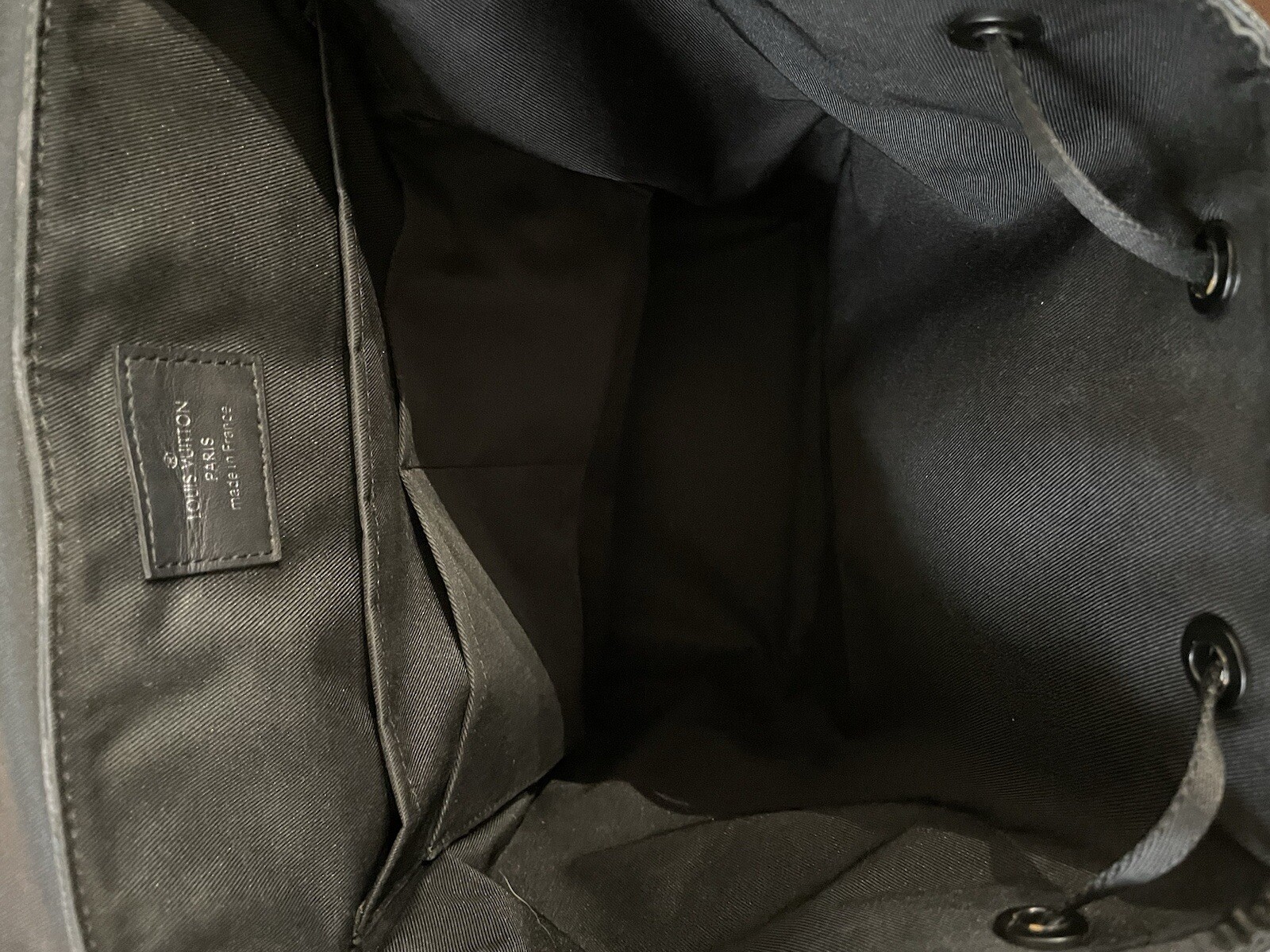 Authentic LOUIS VUITTON Monogram Eclipse Trio Bac… - image 11