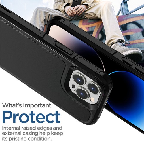 For Apple iPhone 14 13 Pro Max MagSafe Magnetic Case Shockproof Heavy Duty Cover - Picture 12 of 13