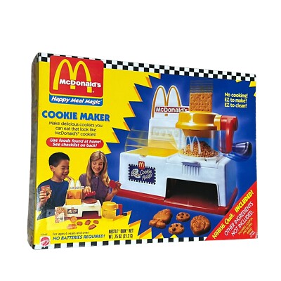 New Vintage 1993 McDonald's Happy Meal Magic Cookie Maker by